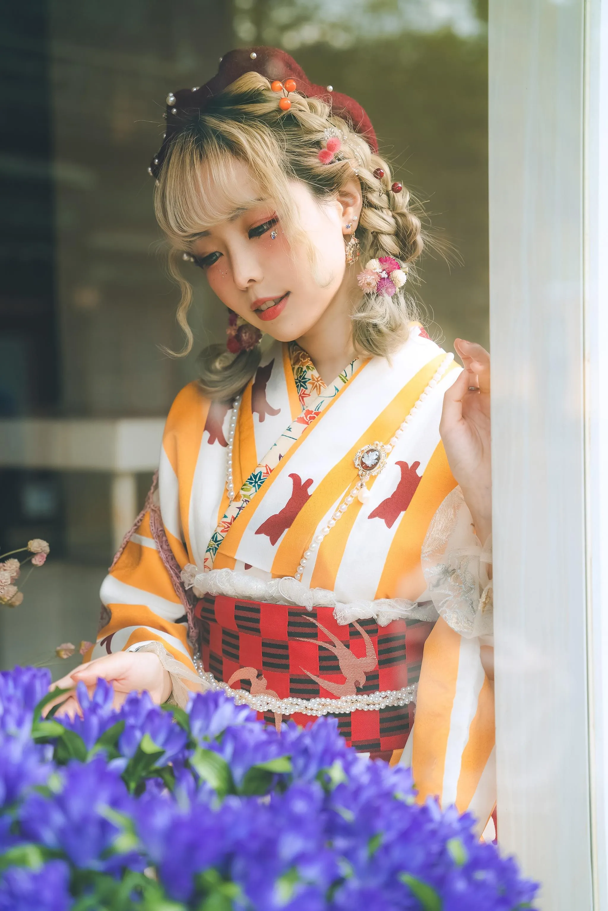 ElyEE子 – NO.90 [2020 Ely Collection] Digital photo set 10套-6 Retro Kimono II [62P]插图4